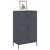 Visoka komoda antracit 67 x 39 x 113 cm čelična
