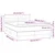 Vidaxl Box spring postelja z vzmetnico modra 140x200 cm blago