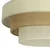 Plafonsko svetlo WENTA 1xE27/60W/230V O 50 cm bež/juta