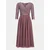 Swing Cocktail obleka 5AE29100 Roza Regular Fit