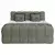 Boxspring Krevet Brisbane 140/220 cm , zelena