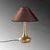 Opviq Stona lampa Luna-15258, 50x50x63 cm, IP20, Braon-zlatne boje