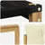 Set vanjskih sofa 6 pcs Bijela i krem