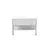 Hanah Home Komoda Luxe 120x80x30cm Zlatno-Bela