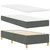 Vidaxl LED Box Spring Postelja Temno siva 80 x 200 cm blago