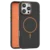 Leather Grip MagSafe maska za iPhone 13 Pro - Crna
