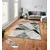 Conceptum Hypnose Tepih Asr Crpt-76, Pravougaoni, 140 x 220 cm, Svetlosivi