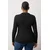 Trendyol Curve Ženska bluza Tbbaw26Af00001, Crna