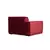 Atelier del Sofa Ugaona garnitura 100x76x170cm Crvena