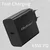Qoltec Qoltec 52379 Super Quick PD polnilnik, 1xUSB-C, 65W, črn