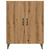 Komoda boja hrasta artisan 70x34x90 cm od konstruiranog drva