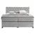 Boxspring Krevet Carmen 180/200 cm , srebrna