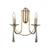 Opviq Zidna lampa Kontes-52-29, 7x19x3cmx38cm, IP20, Zlatna boje