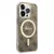 GUESS Maska za telefon iPhone 15 Pro 6.1, GUHMP15LH4STW, Magsafe, Braon