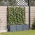 Vrtna saksija 3 pcs Svijetlo siva 120 x 40 x 142 cm Plastika