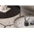 Hanah Home Set klub stočića Mandy, 2 komada, 80x51x80, 60x41x60 cm, Antracit