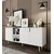 Hanah Home komoda Latina Modern 180, 180 cm, bela