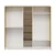 Hanah Home ormar Mitra 9117, 225 cm, beli / Artisan