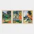 Wallity Set uramljenih slika 3NTC_UN1233861, 3 dijela