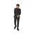 Selected Noos Berg Crew Knit - Black Črna