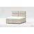 Boxspring postelja Rico - 140x200 cm - tkanine Cloud
