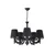 Opviq Luster Fiona Chain, 15x10x13cm, IP20, Crni