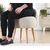 Atelier del Sofa Tabure 46x64x46cm, Krem