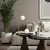 Opviq Stona lampa Corner-15021, 25x25x55 cm, IP20, Zlatne boje