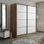 Hanah home Ormar Kale 220x210x52cm Bež