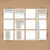 Wallity Set ogledala SETAYNA_067, 24x24cm