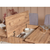 HANAH HOME Trpezarijski set Vina 0701 4 AtlanticGrey