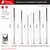Kafuweier Set odvijača za satove PS4006-1, 6 komada