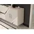 Hanah Home Konzola Fuga KB150, 150x75x35 cm, Belo-srebrne boje