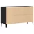 Kreveta Crni hrast 100 x 36 x 60 cm Konstruirano drvo