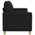 Sofa Crna 156 x 81 x 87,5 cm Tkanina
