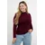 Trendyol Curve Ženska bluza Tbbaw25Af00014, Bordo