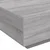 Stolić za kavu s LED svjetlima siva boja hrasta 80x80x31 cm