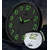 Compas Zidni sat 2037, Glow-in-dark, 35cm, Crni