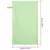 Sportski Ručnici 2 pcs Zelena 50 x 30 cm Poliester i poliamid