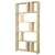 Hanah Home Polica za knjige Lima, 90x180x20 cm, Krem
