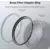K&F 67-77mm Step Up Brass Filter Adapter Ring,matte black, Frame Thickness 2.9mm, W/ 3pcs Cleaning C