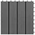 Pločice za decking 22 pcs Siva 30 x 30 cm Drvoplastična smjesa