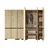 Hanah Home ormar Floransa 135, 135 cm, hrast Sapphire / antracit