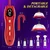 SuperLove 3in1 Automatic Pussy & Nipple Pump Red