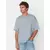 Trendyol Gray Basic 100% Cotton Crew Neck Oversize/Wide-Fit Short Sleeve T-Shirt