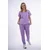 Pureboks Ženski komplet medicinske uniforme, Ljubičasti