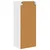 vidaXL Stenska kuhinjska omarica Bela 40 x 31 x 100 cm Konstruiran les