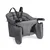 Hauck hranilica Fix N Sit, Dark Grey