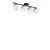 Conceptum Hypnose Luster Can, 15 cm 75 cm, E27 , Crni