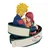 Figurica Banpresto Naruto 72 Series - Minato, Naruto in Kushina - 13 cm (71473)